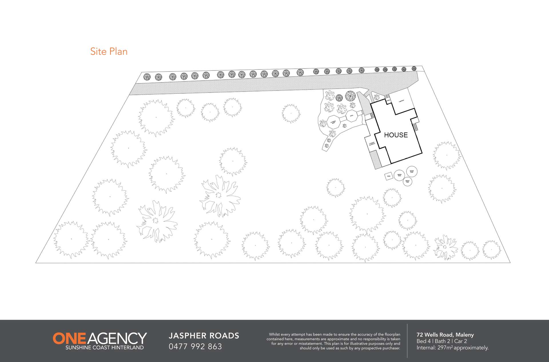 72 Wells Road, Maleny For Sale by Farmbuy.com - floorplan 2