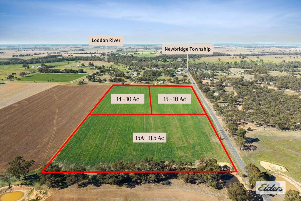 Lot 14&comma; 15 & 1&comma; Corner Wimmera Hwy & Ryan Street, Newbridge VIC 3551