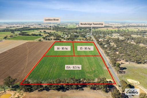 Farm For Sale - VIC - Newbridge - 3551 - Productive Farm Land – 3 Adjoining Titles, Lots 14, 15 & 15A Corner Wimmera Hwy and Ryan Street, Newbridge 