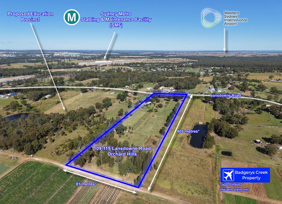 109-115 Lansdowne Road, Orchard Hills For Sale by Farmbuy.com - image 3