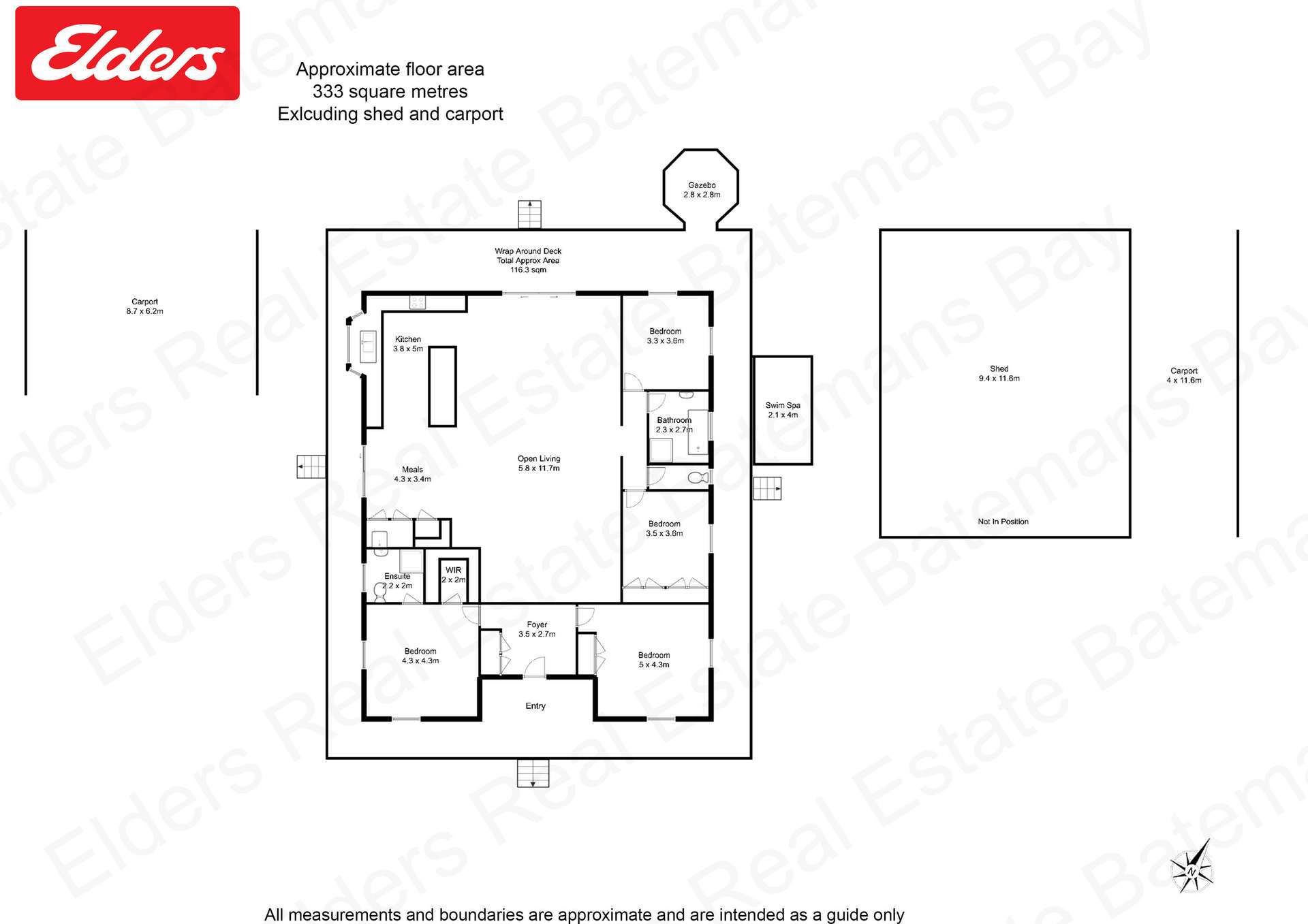 1 Bluemoor Road, Batemans Bay For Sale by Farmbuy.com - floorplan 1